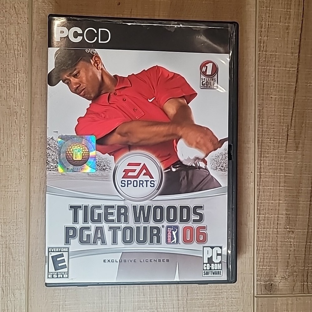 Tiger Woods PGA Tour 06 2006 PC CD-ROM EA Sports Video Game NEW SEALED